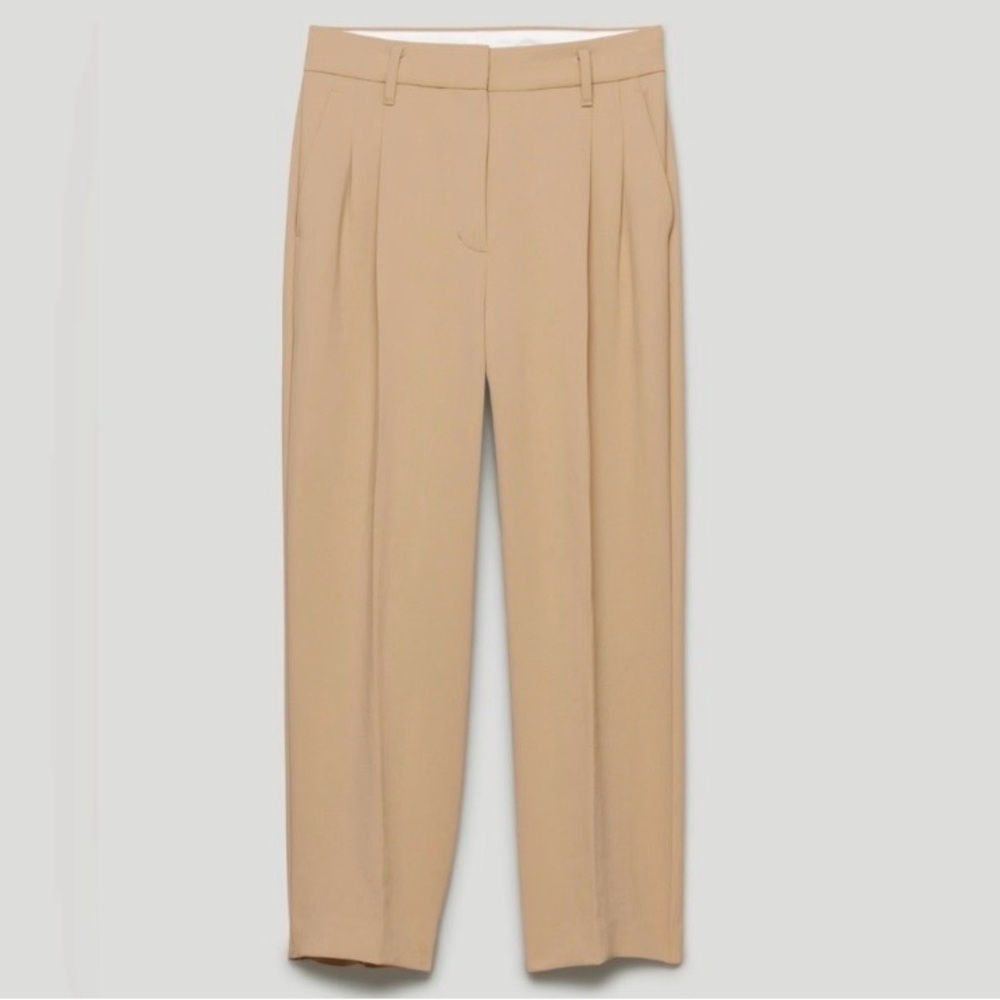 Tan Aritzia Efforless Pants sz 10